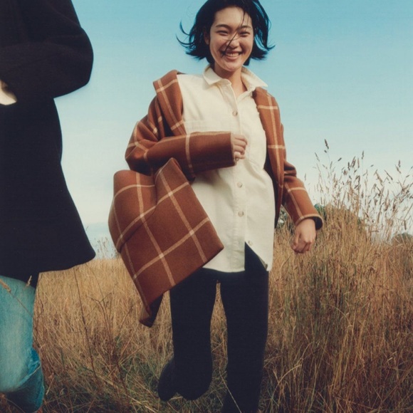 Madewell Windowpane Elmcourt Coat - Picture 10 of 15